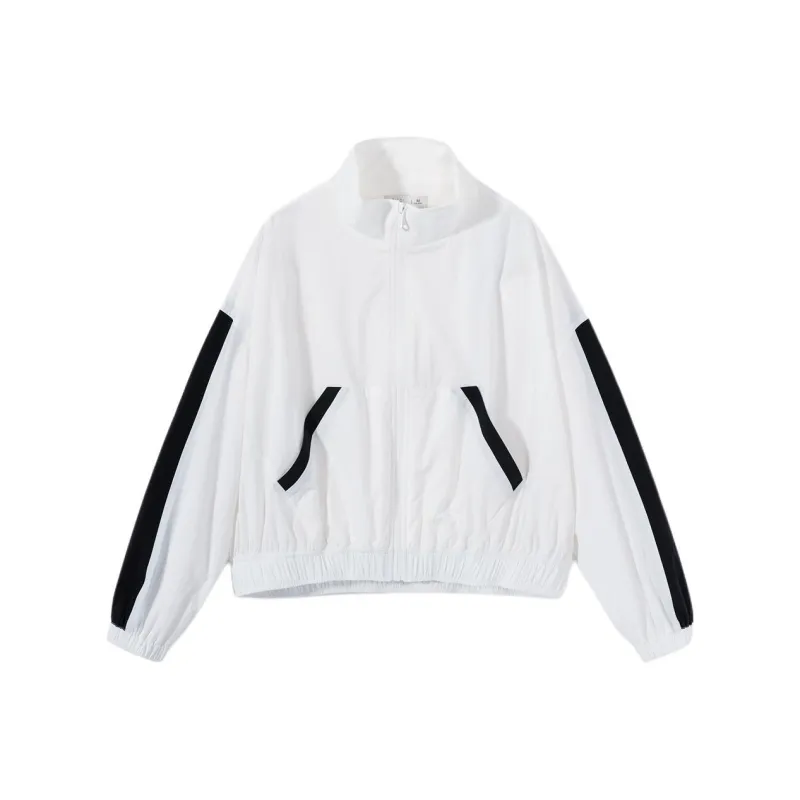 EICHITOO Jackets & Coats Women's Raw White Trim-0