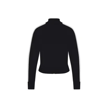 SKIMS TRACK ZIP UP JACKET Jackets Coats Women's ONYX/Onyx