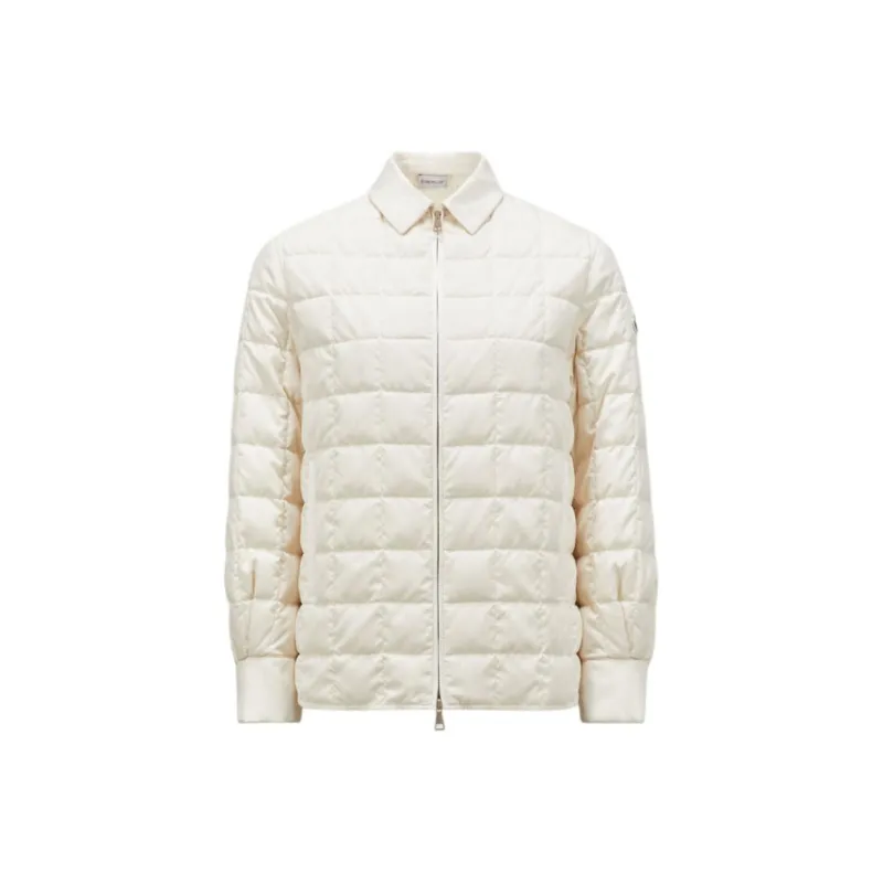 Moncler FW24 Down Jacket Women's Ecru-0