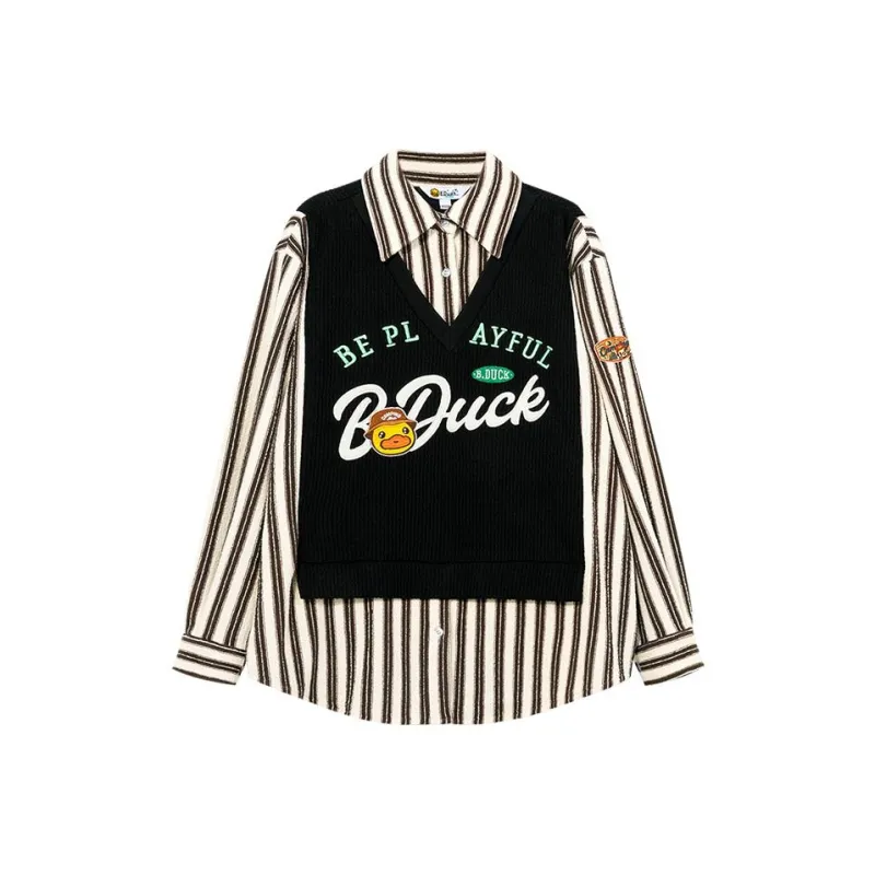 B.Duck Shirt Women's Multicolor-0