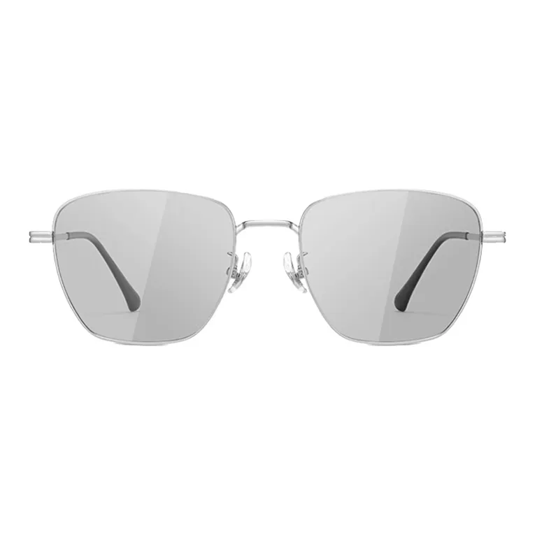 BERTHA Titanium Square Sunglasses Unisex-3