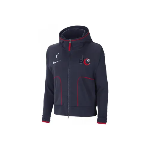 Nike x NBA Jackets Coats Women's University Marine Blue