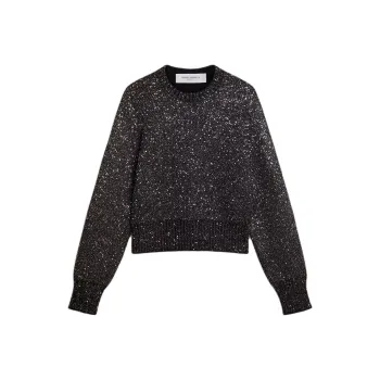 Golden Goose Sequin Embellished Crewneck Jumper