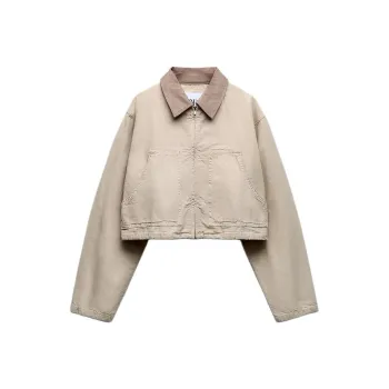 ZARA Trf Jackets Coats Women's White
