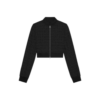 Givenchy 4G Jacquard Bomber Jacket