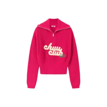 CHUU Knitwear Women's Deep Rose Red