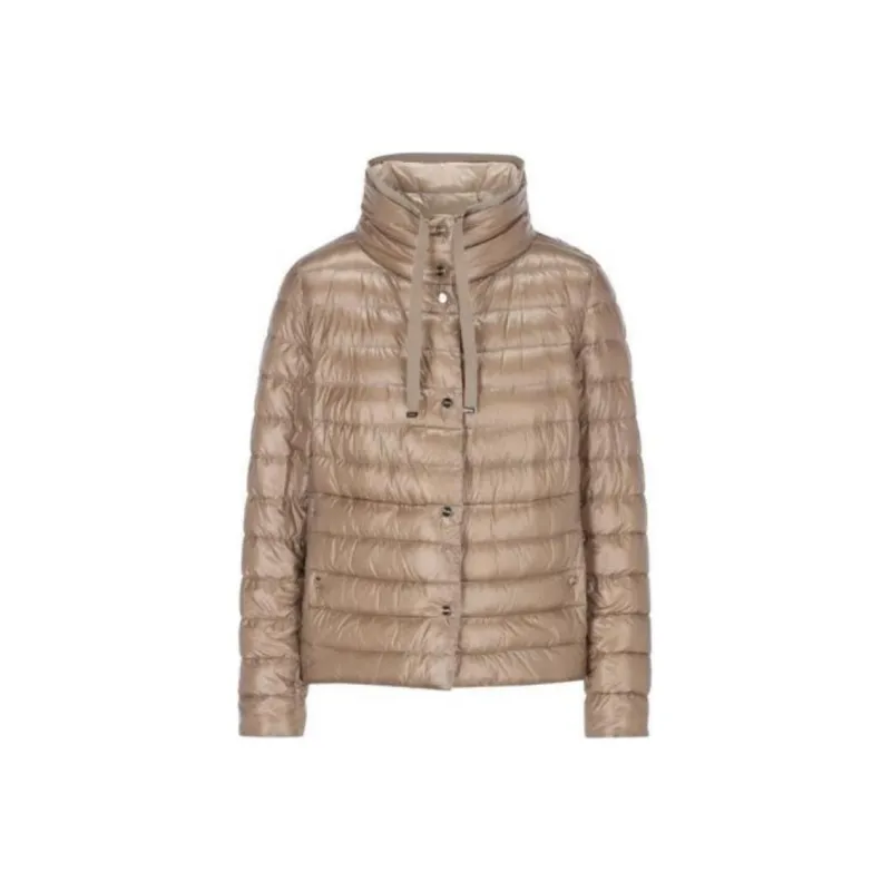 HERNO Quilted High Neck Reversible Coat-0
