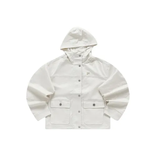 FILA FUSION Jackets & Coats Women's Warm Beige