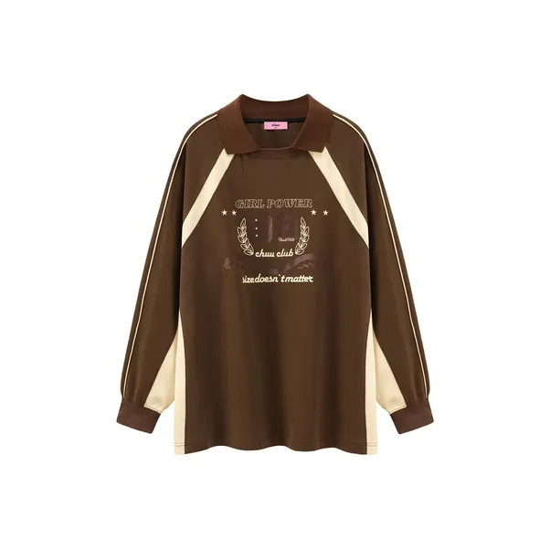 CHUU T Shirts Women's Red Brown-0