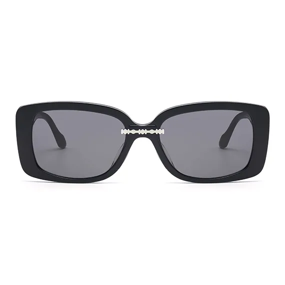 THE OWNER Plate Frame Rectangular Sunglasses Unisex-4