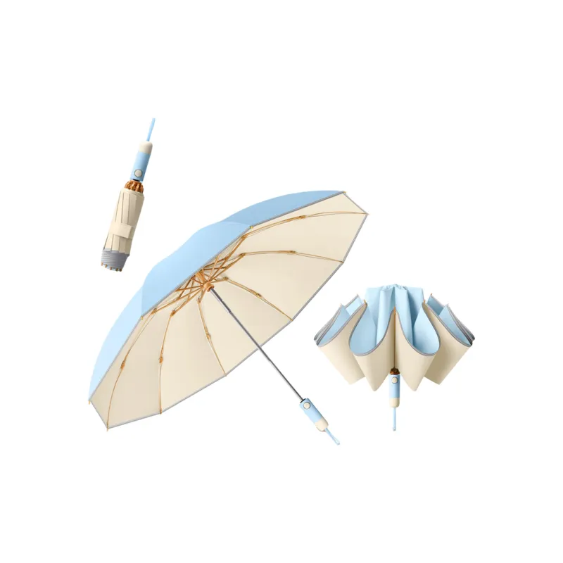 Imono Lightweight, Sun Protection, Compact, Stylish, Reinforced Thickened Folding Umbrella-15