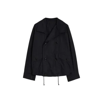 Lemaire Double Flap Light Blouson 'Black'