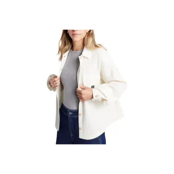 Converse Waffle Knit Button Down Oversized Shirt