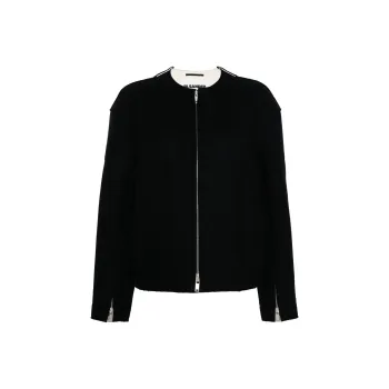 JIL SANDER Wool Zip Jacket