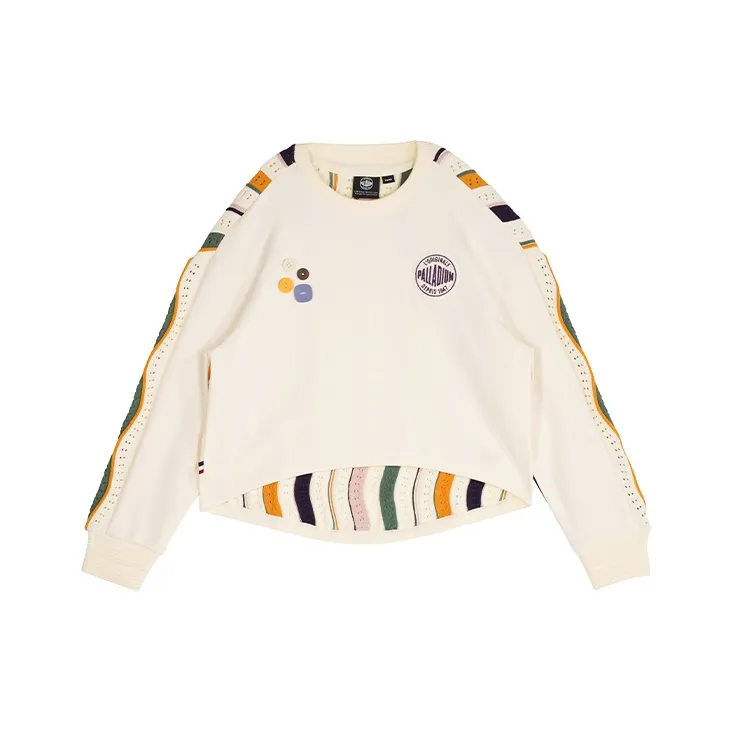 Palladium Sweatshirt Women's Ecru-0