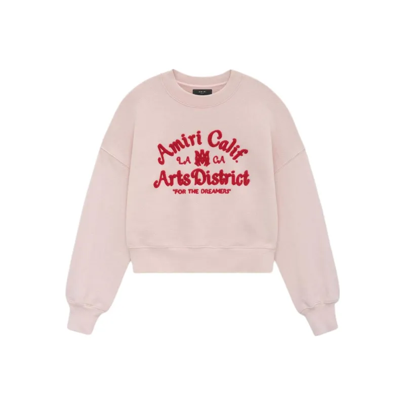 AMIRI Logo Embroidered Crewneck Sweatshirt-0
