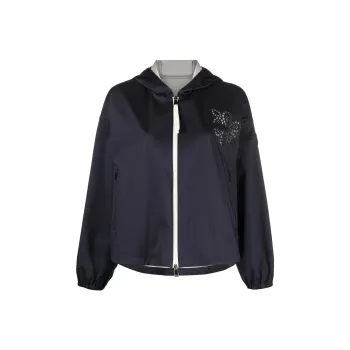 Moncler Zip-up Hooded Jacket