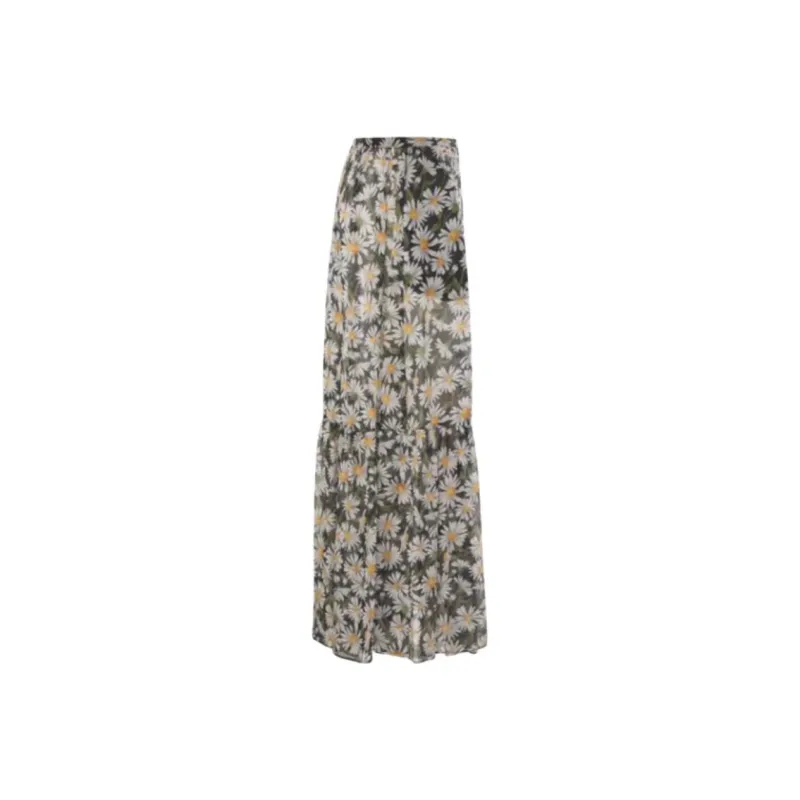 WEEKEND MaxMara Casual Long Skirt Women's Black-2