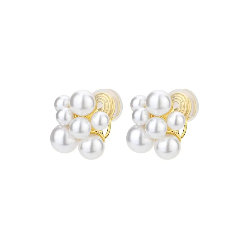VIOLET Eco Friendly Alloy Clip On Earrings Women's-0
