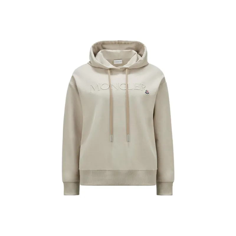 Moncler Logo Embroidered Drawstring Hoodie-0