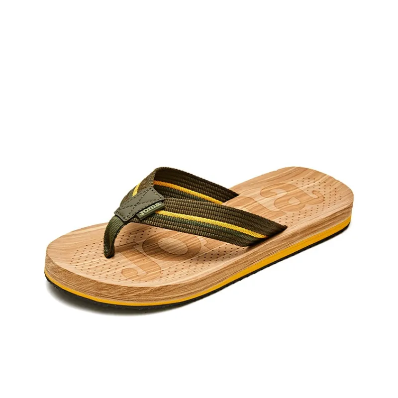 Joma Slip Resistant Quick Dry Flip Flops Men's Green-2