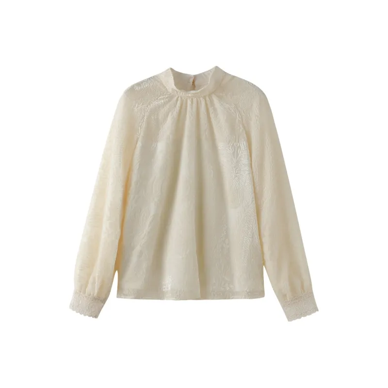 Miss Chipmunk Shirt Women's Beige Apricot-0