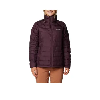 Columbia Powder Lite 2Omni-Heat Omni-Shield Thermarator Jackets Coats Women's Burgundy