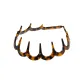 Dark Tortoiseshell Long-Tooth Headband