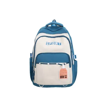 Yalu Nylon Backpack Unisex Gray/Red/Black/Khaki/Blue