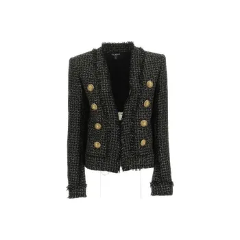 BALMAIN Double breasted Tweed Jacket
