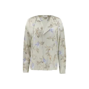 VINCE Bellflower Silk Blouse