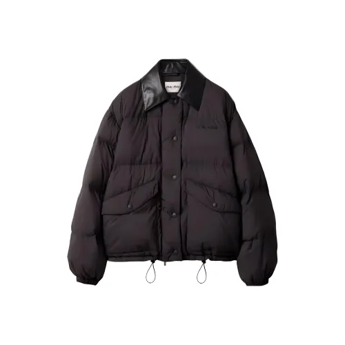 MIU MIU Cropped Down Jacket