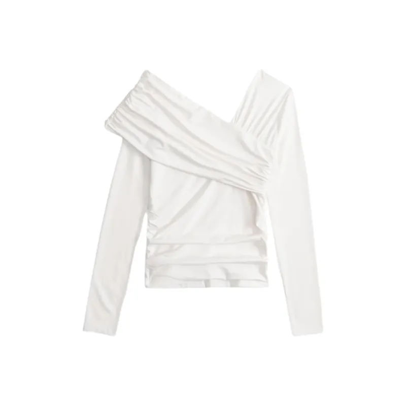 Abercrombie＆Fitch T Shirt Women's White-0