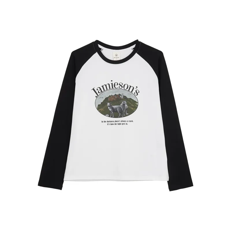 JESSYLINE T Shirts Women's Black White-0