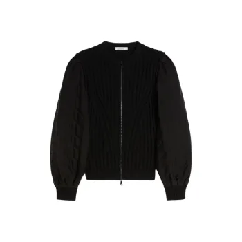 MaxMara Torre Zip Up Cardigan