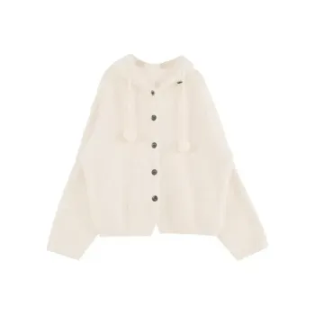 XUANSHU Knitwear Women's White