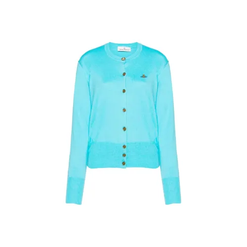 Vivienne Westwood Orb Embroidered Knitted Cardigan