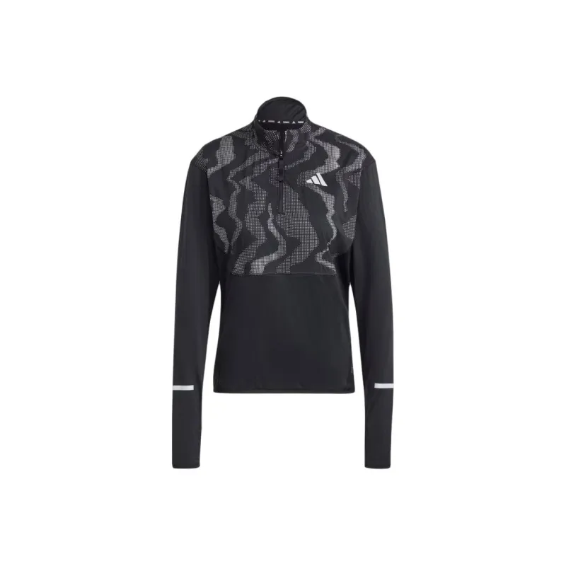 Adidas Free Shipping With AdiClub Ultimate Hi Vis Reflective 1/2 Zip Top-0