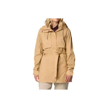 Columbia Pardon My Trench Jacket Women's Earth Yellow