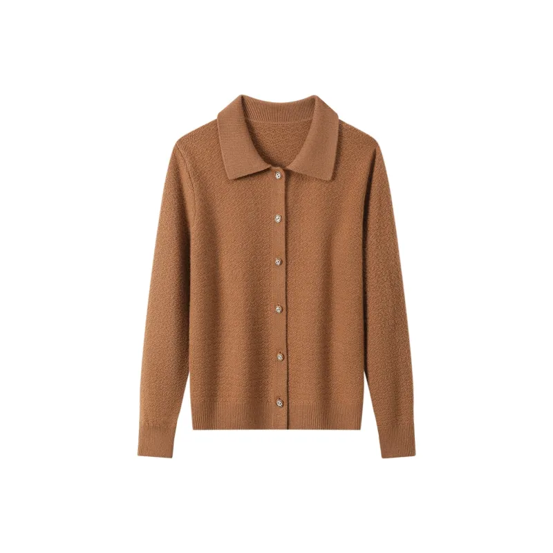 H YXIANG Cashmere Sweater Women's-2