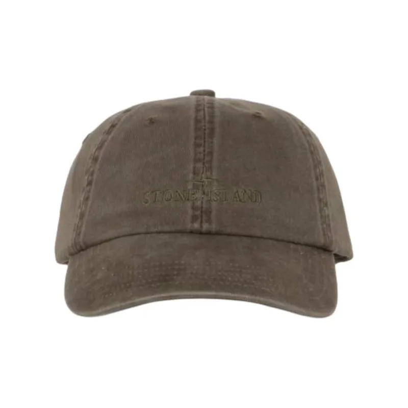 STONE ISLAND Fabric Baseball Caps Men's Gray-0