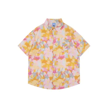 YUZHAOLIN Shirts Unisex Yellow