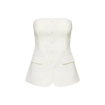 ARITZIA Babaton Insider Tube Top Strapless Top Women's Light Birch/Light Birch