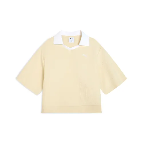 PUMA COLLECTIVE Polo Shirt Women's Snow White