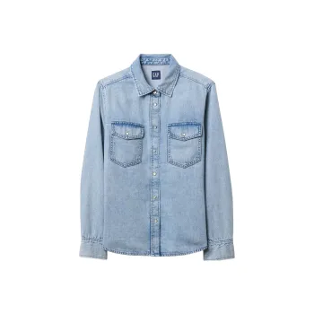 GAP Shirts Women's Washed Blue