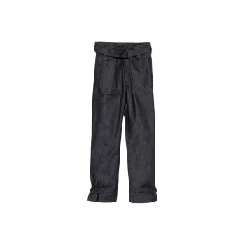 Mugler Belted Jeans