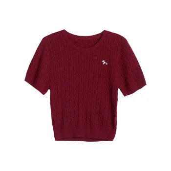 Olrain Knitwear Women's Ancora Red