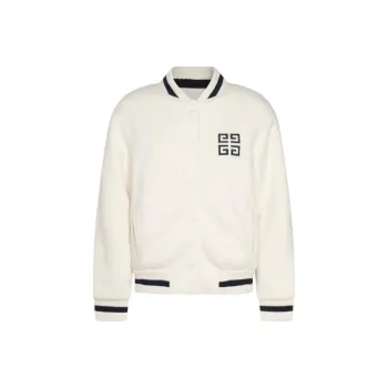 Givenchy Easy Fit Varsity Jacket 'White'