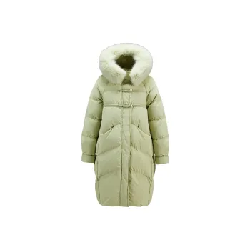 XIANGYING Down Jacket Women's Green