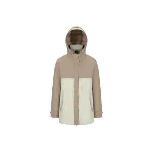 BOSIDENG Down Jackets Women's Elegant Beige, Shell Beige 716C